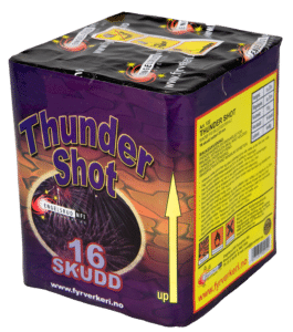 Thundershot, batteri, Engelsrud Fyrverkeri, Engelsrud Classic